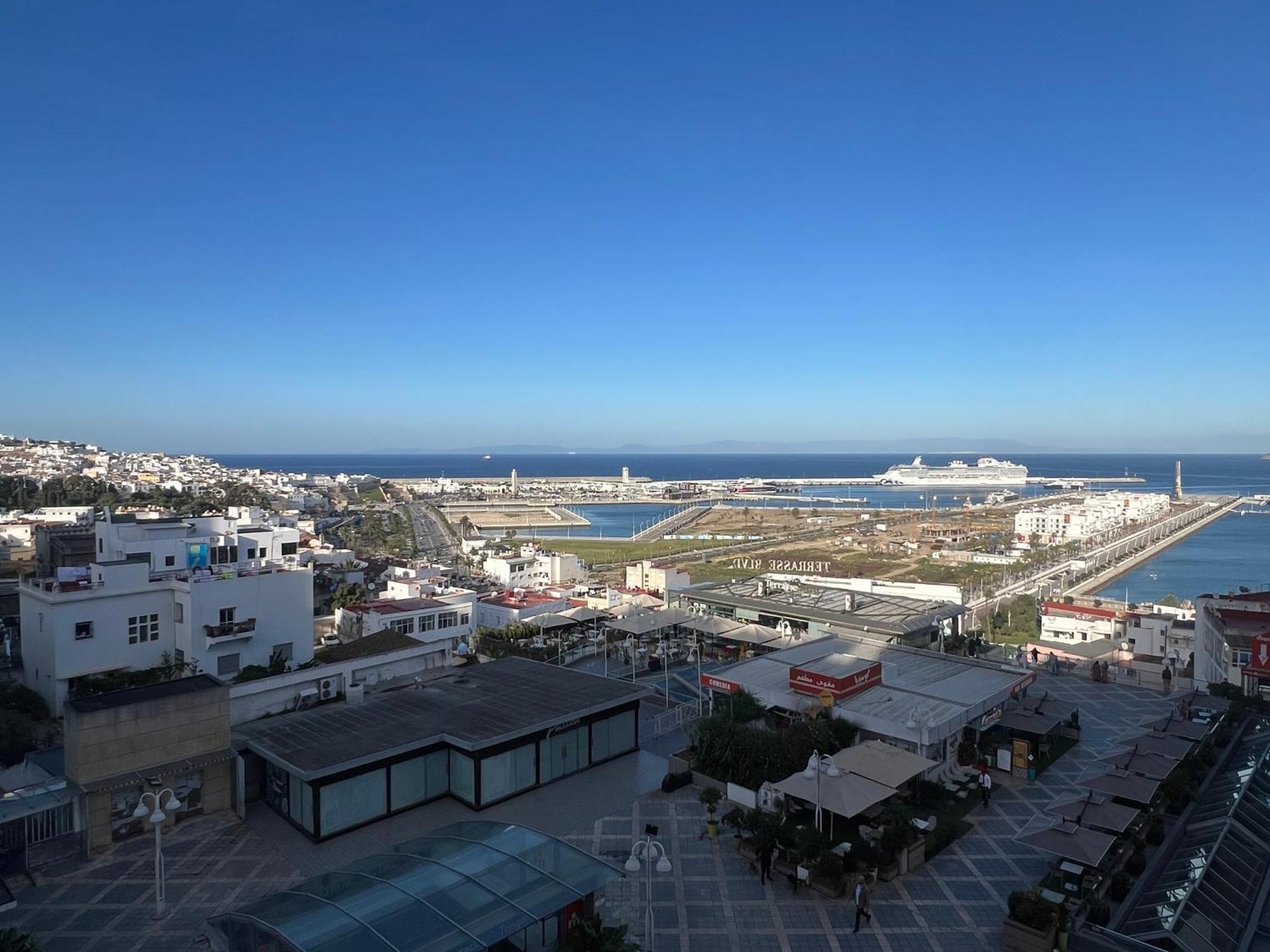 Vue Panoramique Sur La Mer-Centre Ville-Moderne Tanger Zewnętrze zdjęcie